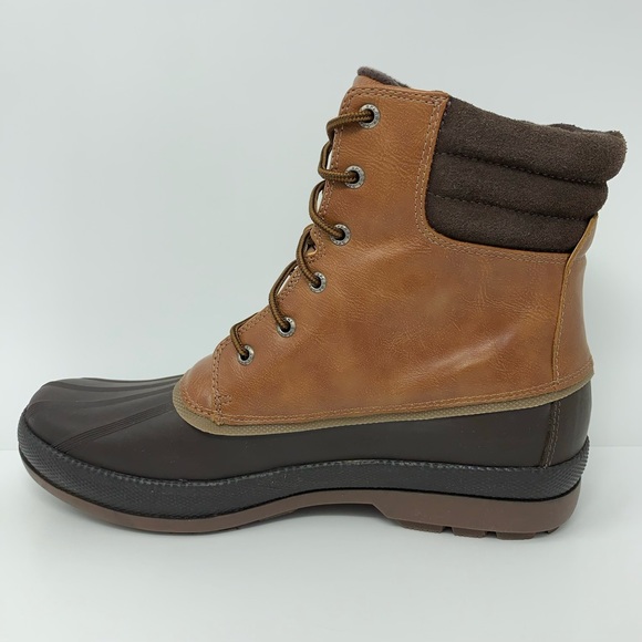 Sperry Cold Bay Thinsulate Brown Duck Boots 19551 - Picture 4 of 8